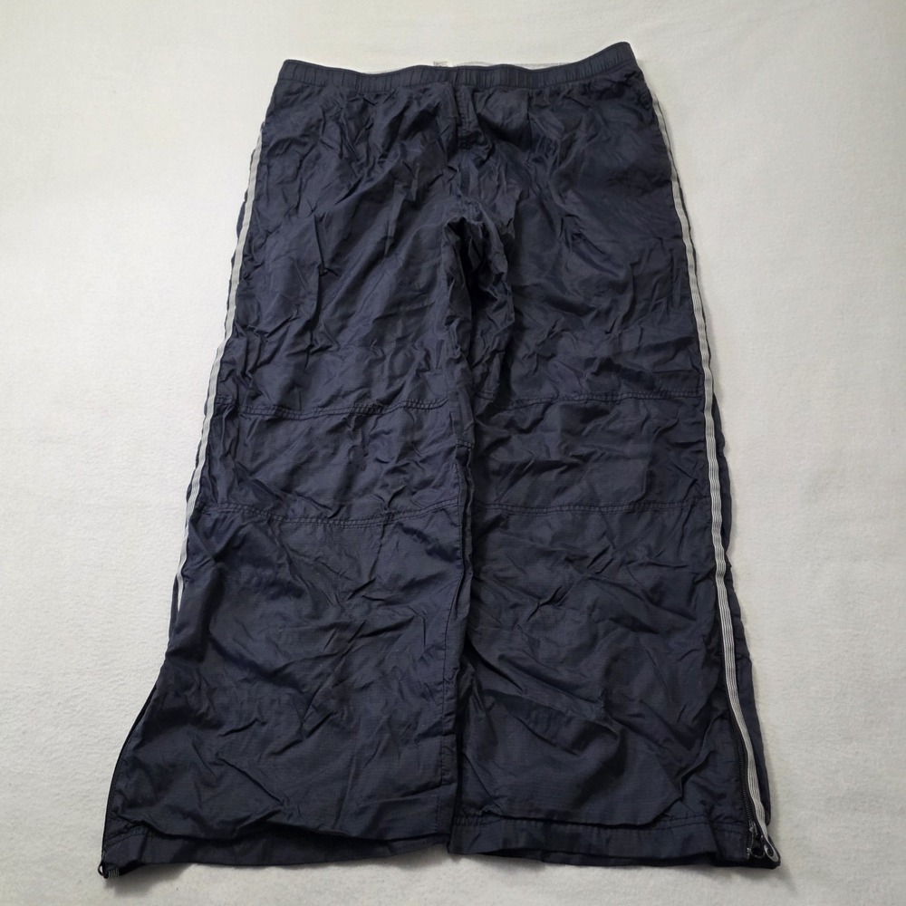 Vintage Y2k Old Navy Baggy Track Pants Mens XL Blue Skater Grunge Wide Leg 11"